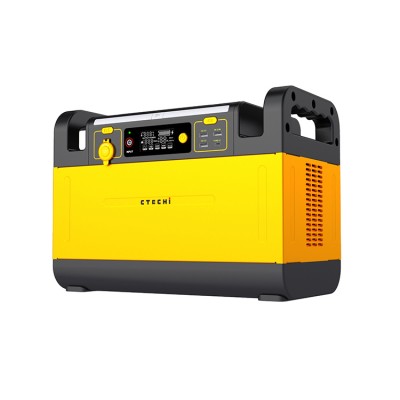 1000W Portable Solar Generator Power Station for Outdoor Solar Energy Systems 60W MPPT Pure Sine Wave Wireless Charge